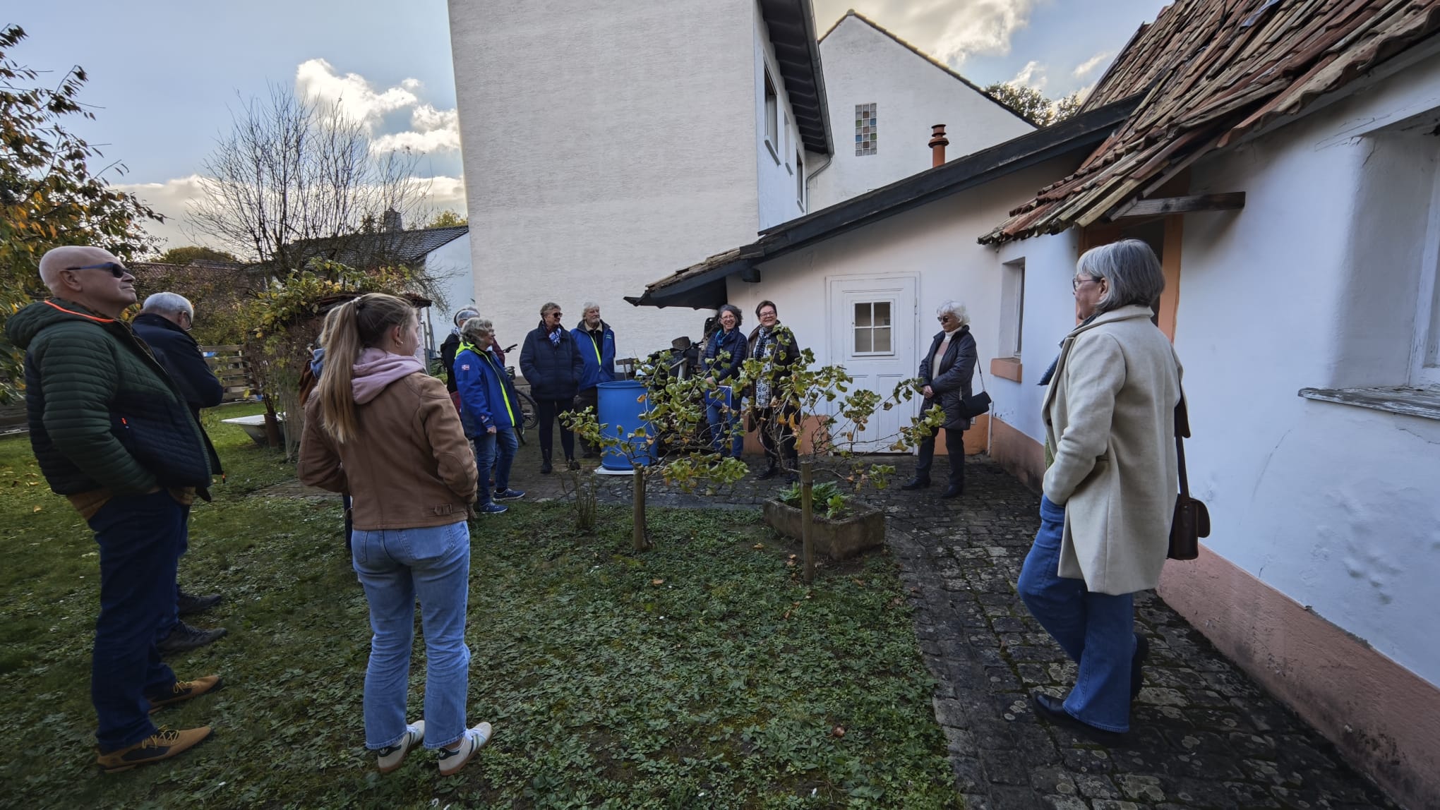 Besuch beim Tagelöhnerhaus